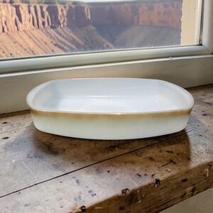 Federal Glass 1.5 Quart Baking Dish, Mesa Moss‎ Design, Vtg Replacement Cookware